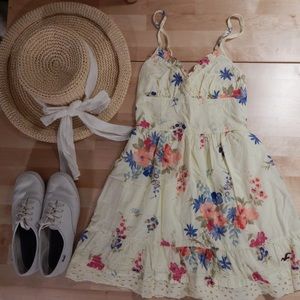 SOLDYellow Hollister Summer Dress